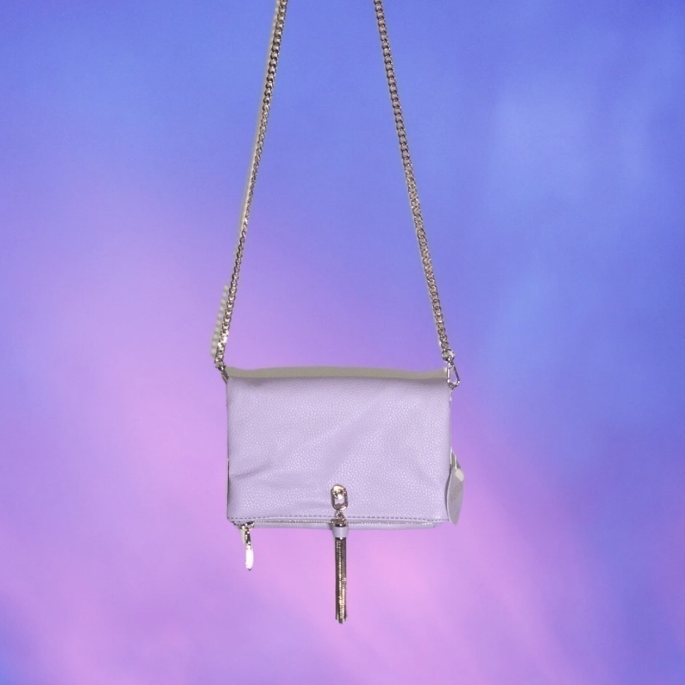 🆕💜⚡️NWT⚡️Purple Tassel Clutch/Handbag💜
